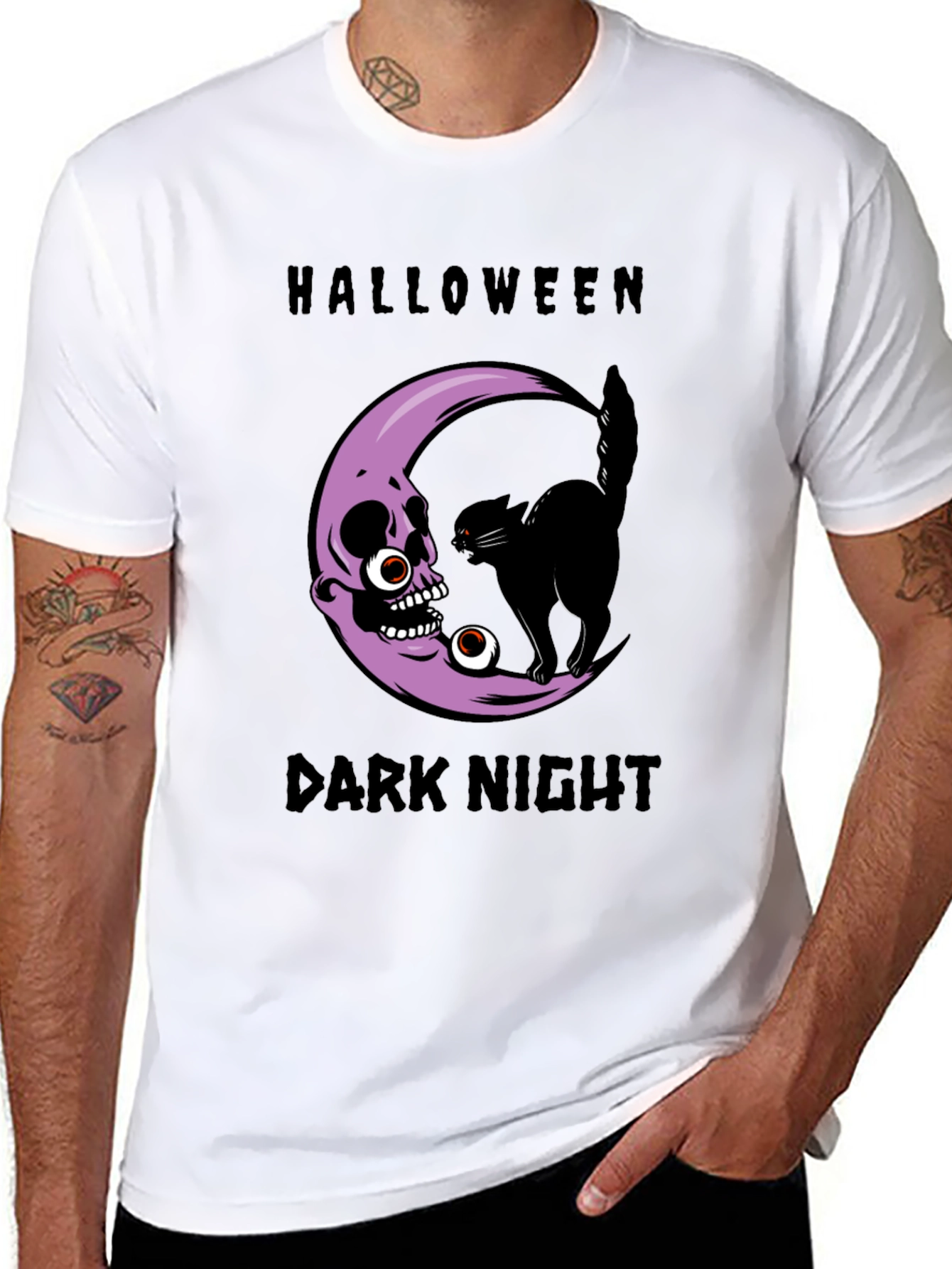 Halloween Dark Night Graphic Tee