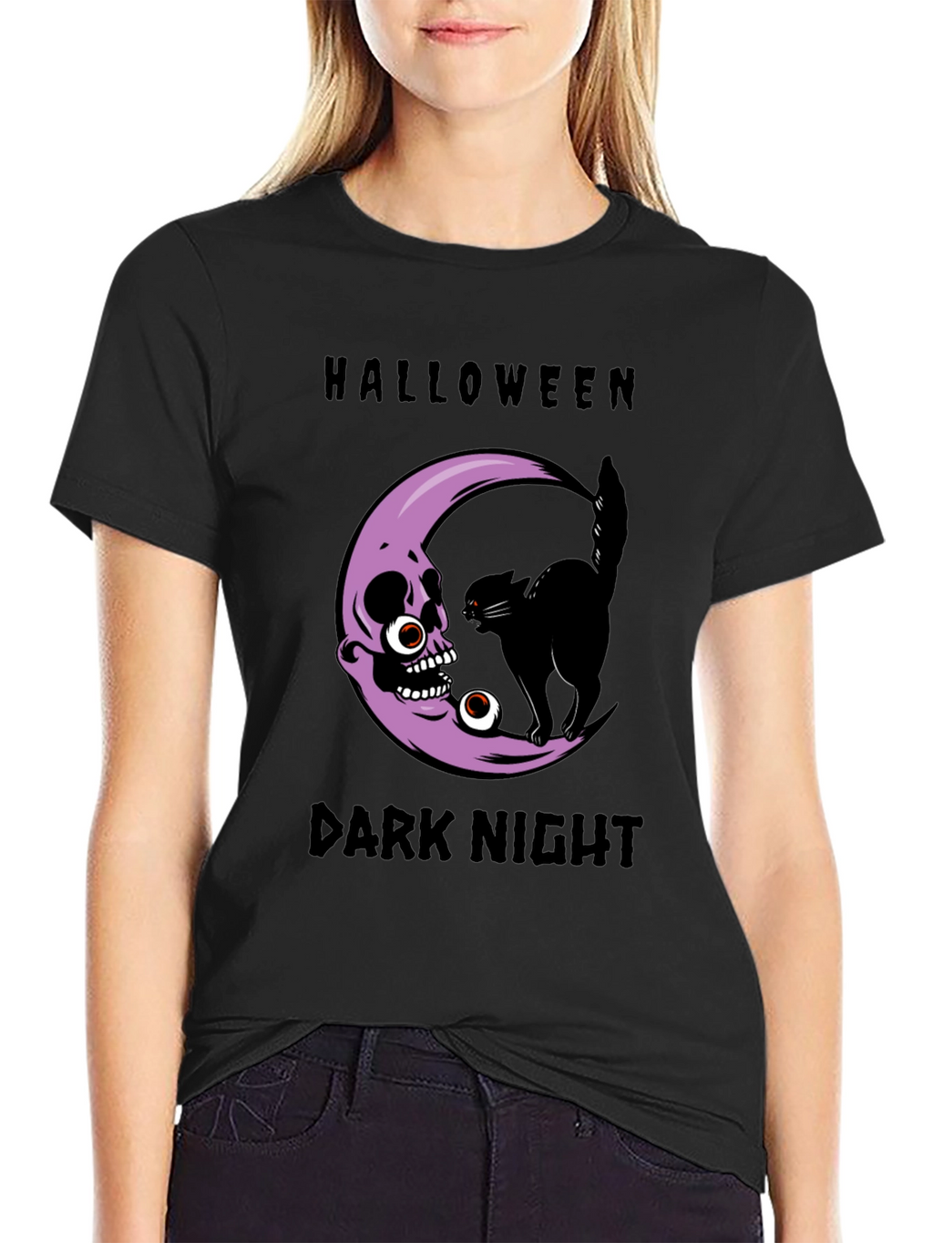 Halloween Dark Night Graphic Tee