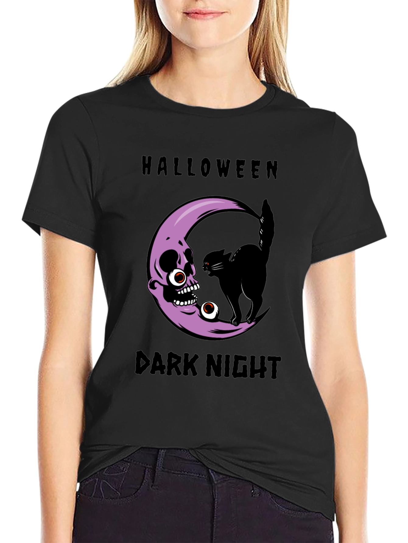 Halloween Dark Night Graphic Tee