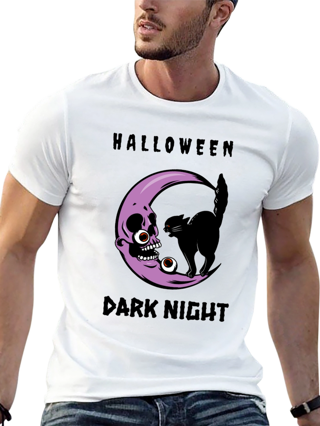 Halloween Dark Night Graphic Tee