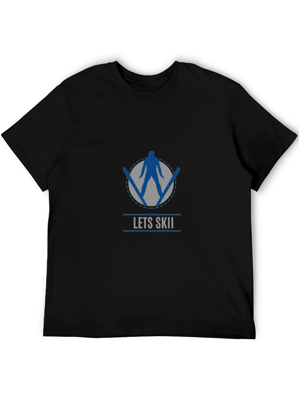 Lets Skii Graphic T-Shirt