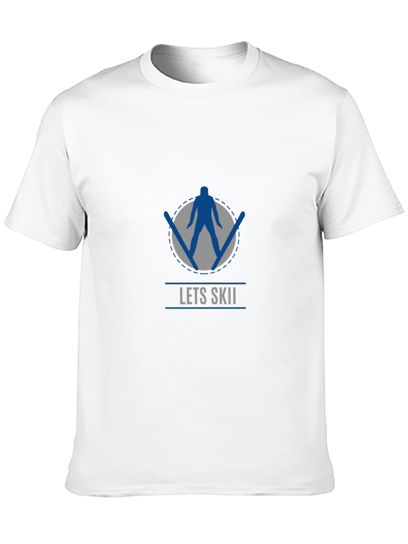 Lets Skii Graphic T-Shirt