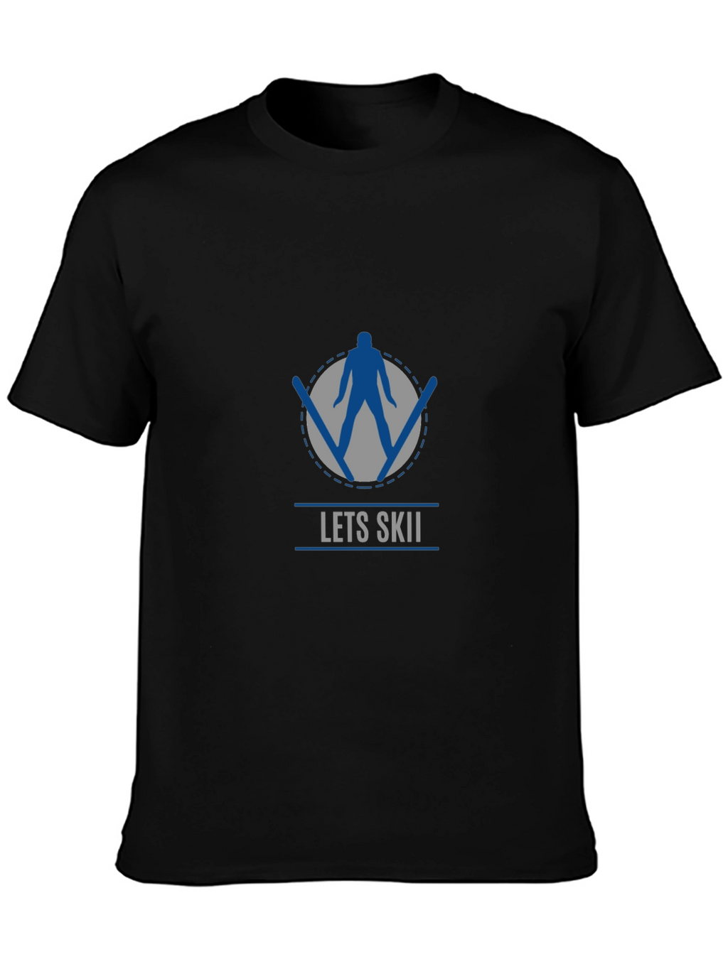Lets Skii Graphic T-Shirt