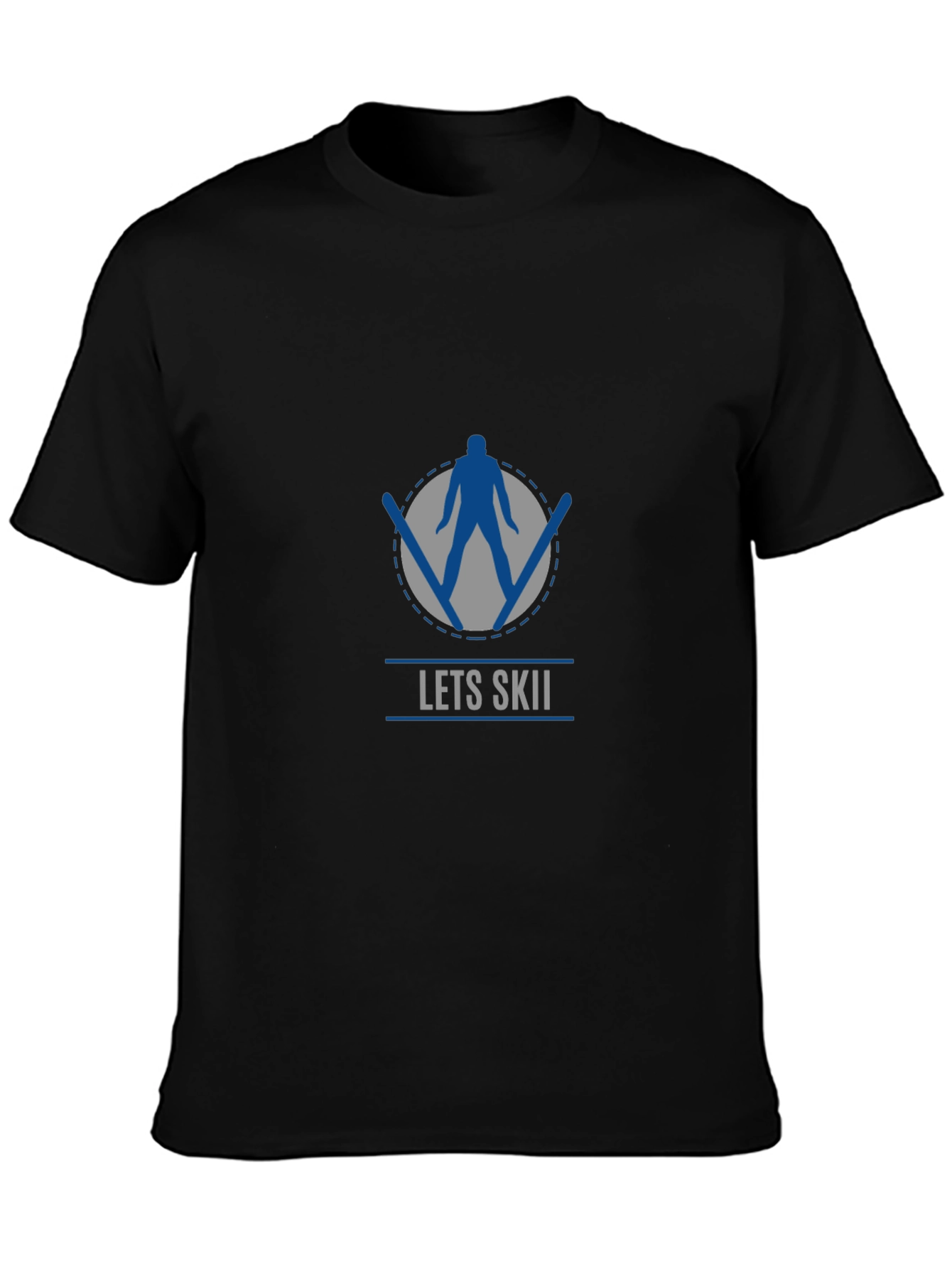 Lets Skii Graphic T-Shirt