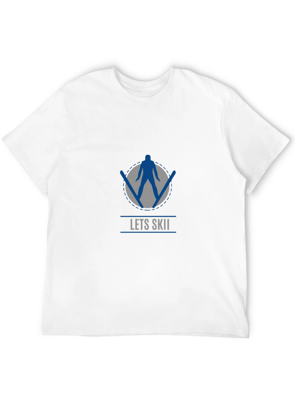 Lets Skii Graphic T-Shirt