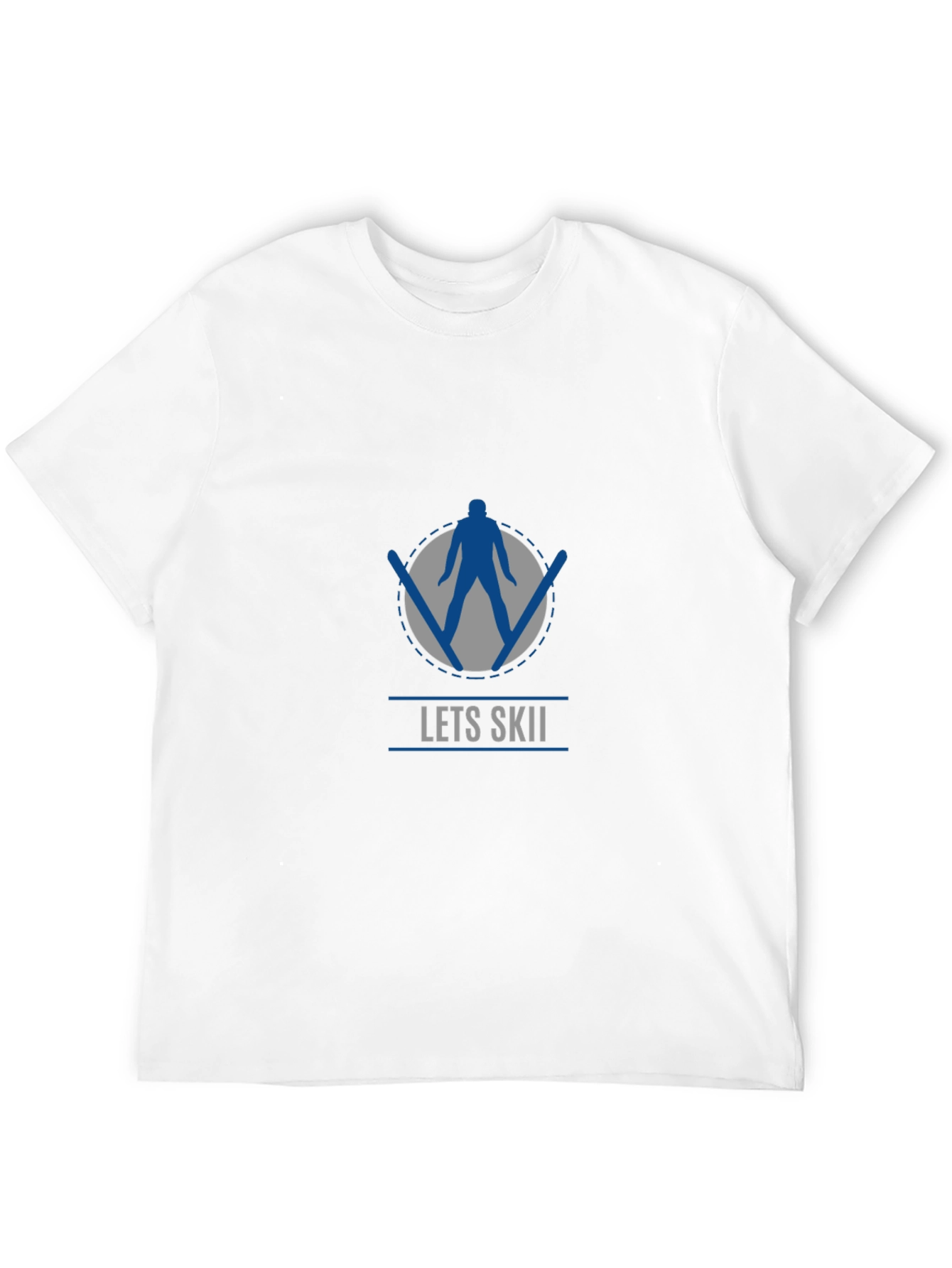 Lets Skii Graphic T-Shirt