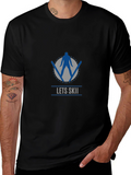 Lets Skii Graphic T-Shirt