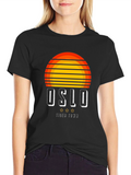 Oslo Tiger Town Retro Graphic T-Shirt