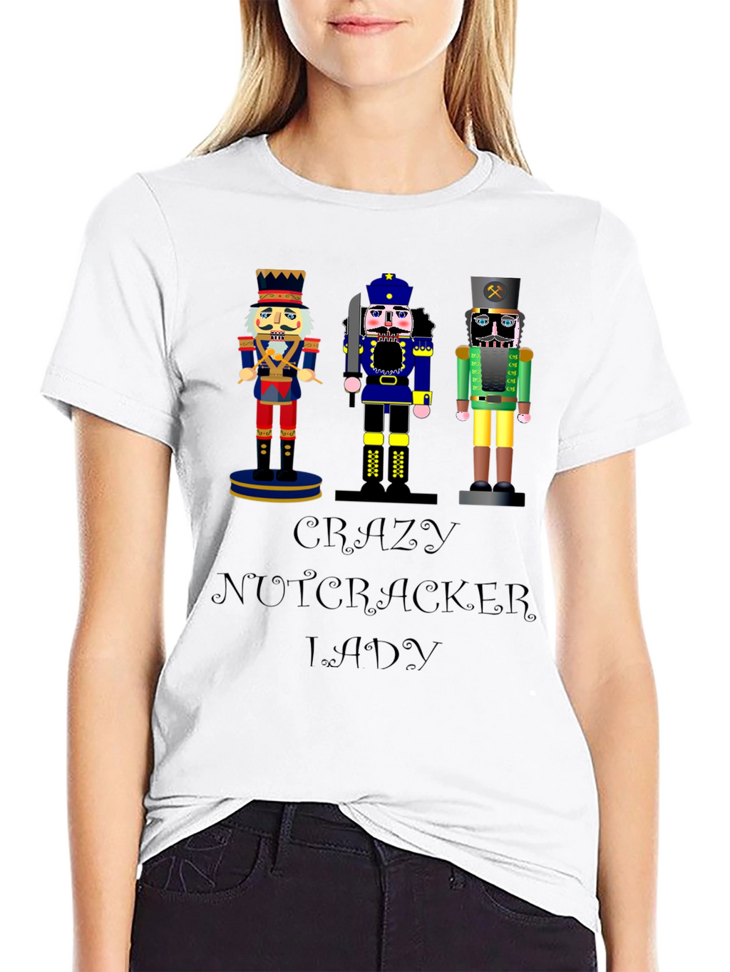 Nutcracker Lady Black T-Shirt