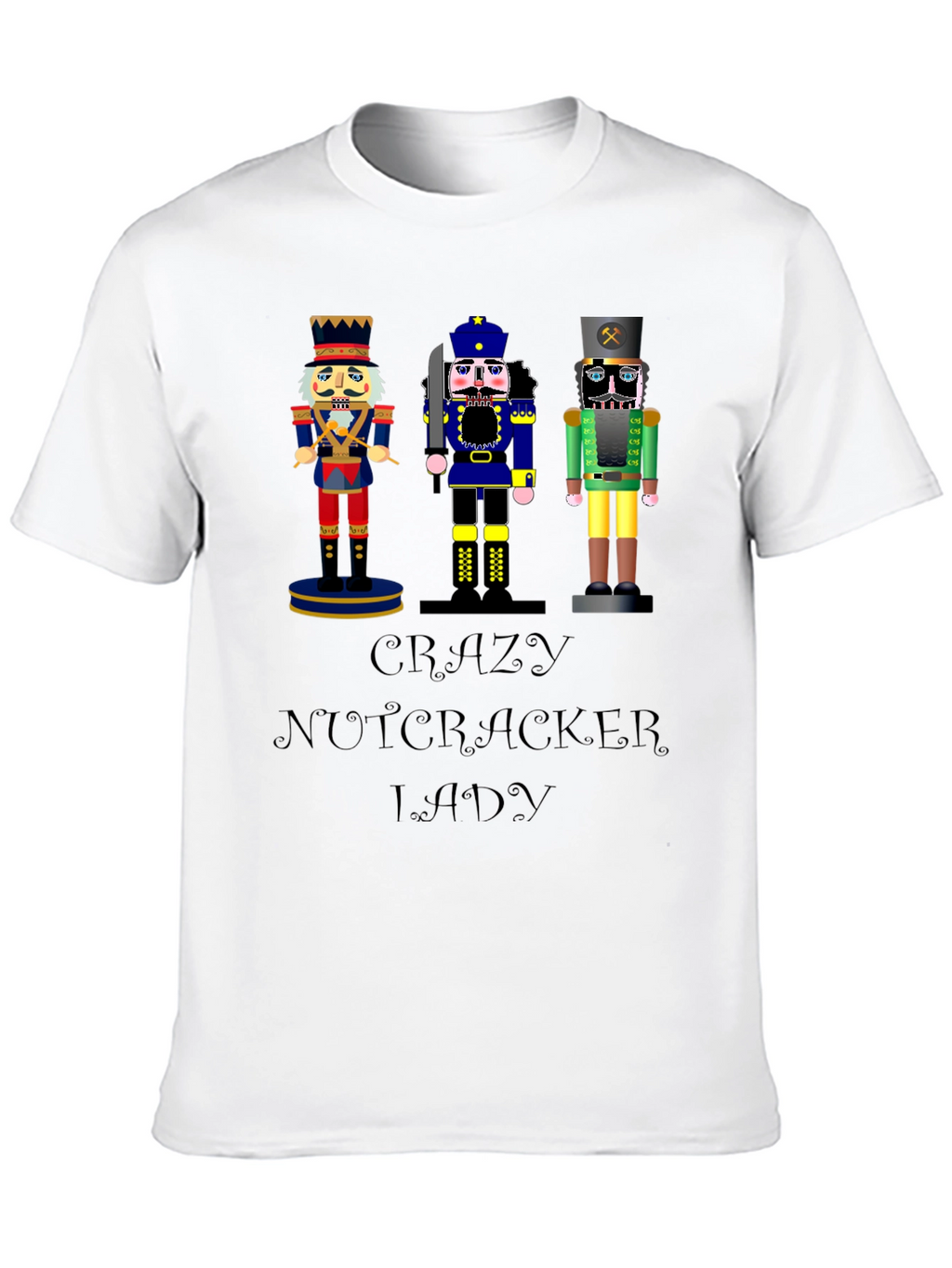 Nutcracker Lady Black T-Shirt