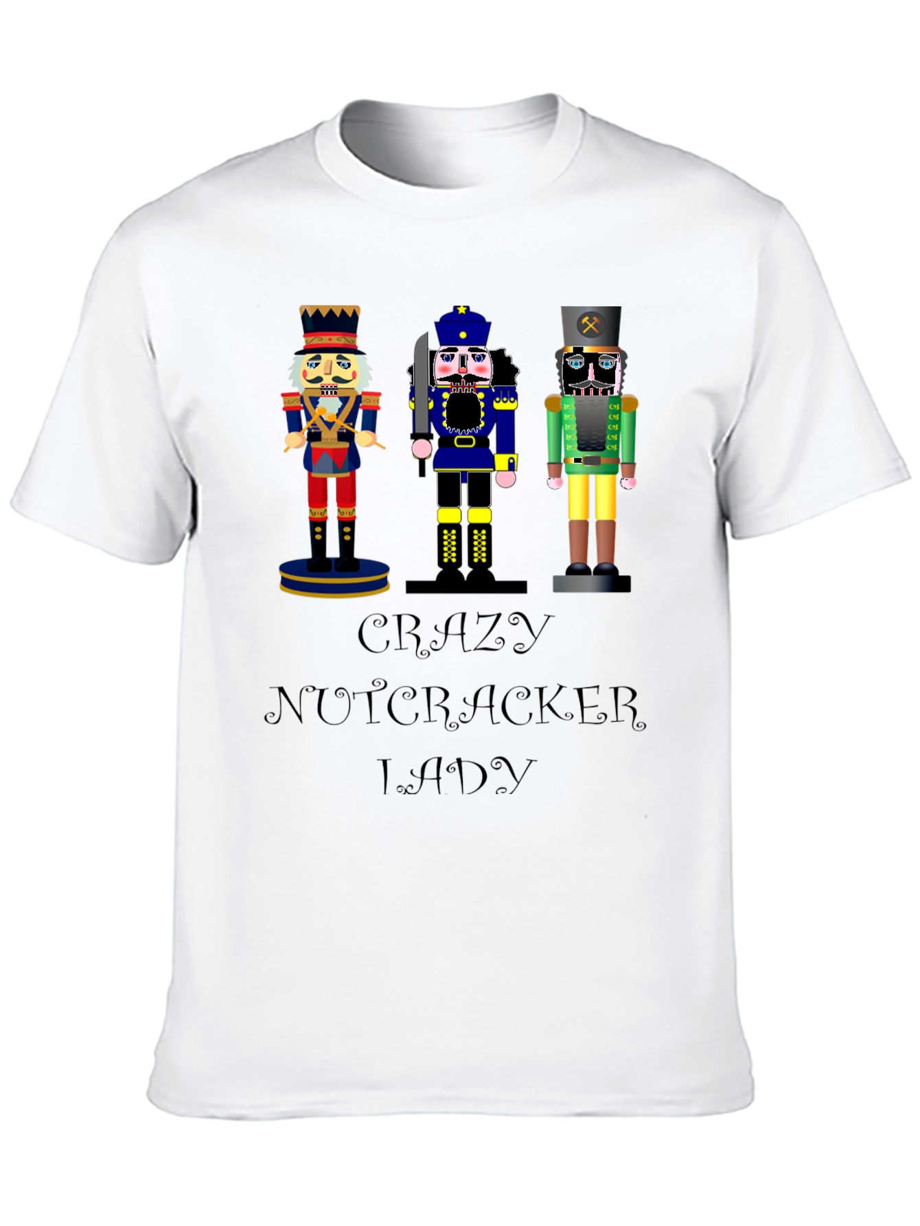 Nutcracker Lady Black T-Shirt