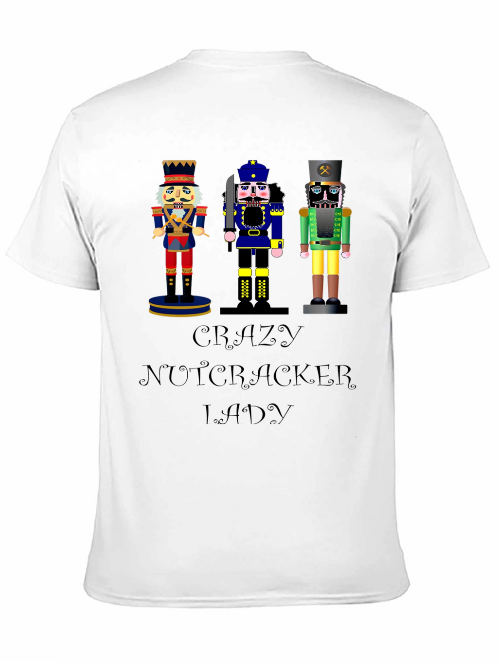 Nutcracker Lady Black T-Shirt