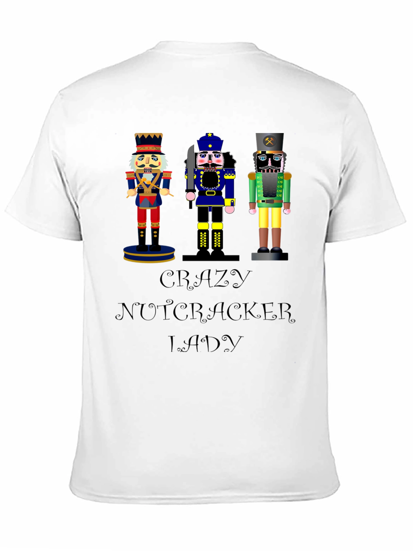 Nutcracker Lady Black T-Shirt