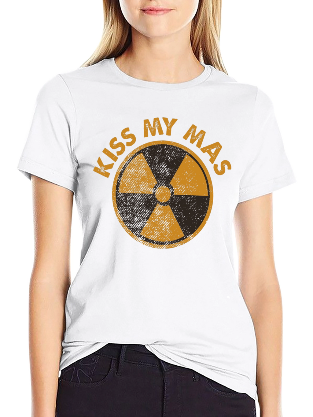 Kiss My Mass - Radioactive Symbol T-Shirt