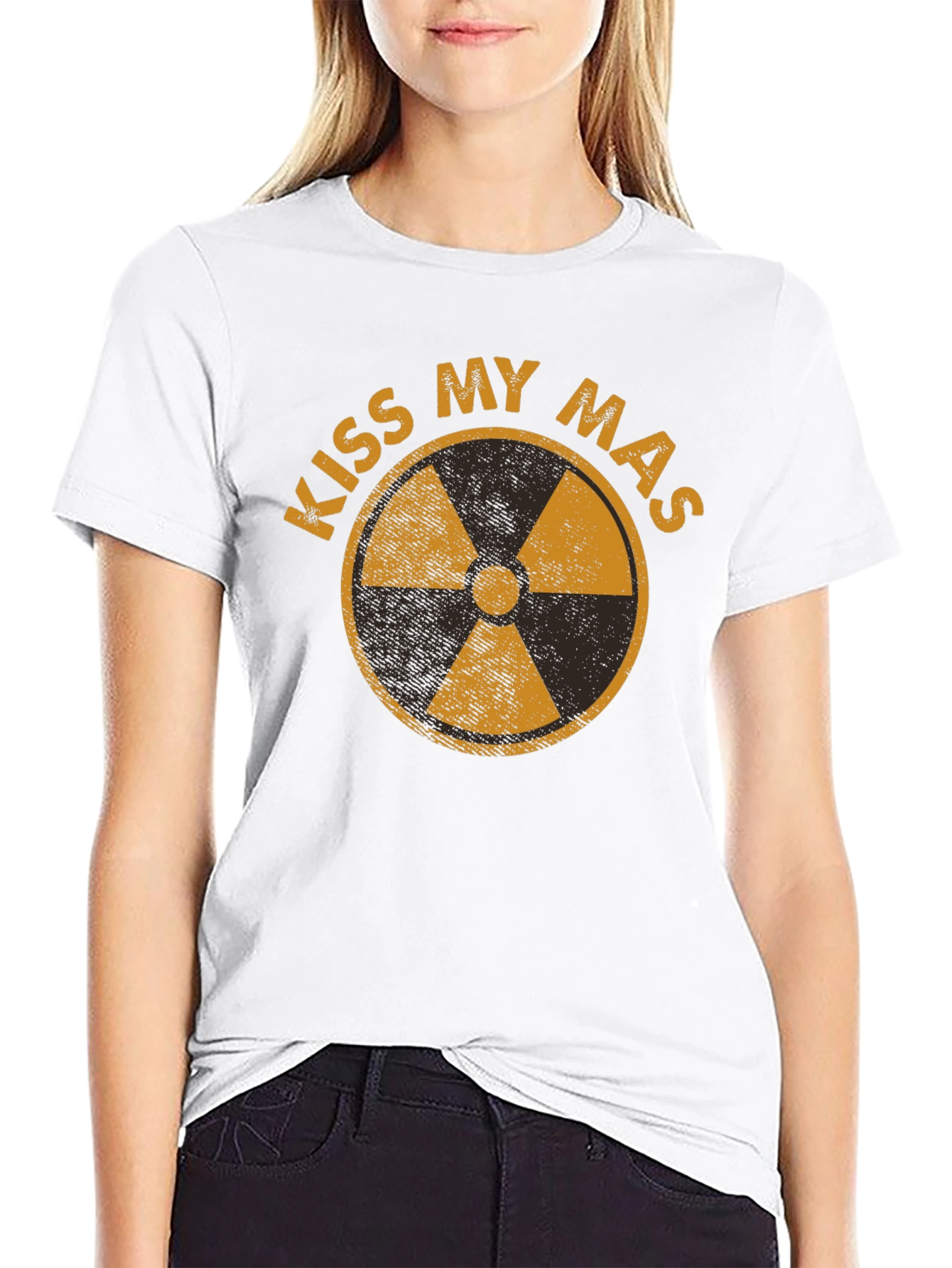 Kiss My Mass - Radioactive Symbol T-Shirt