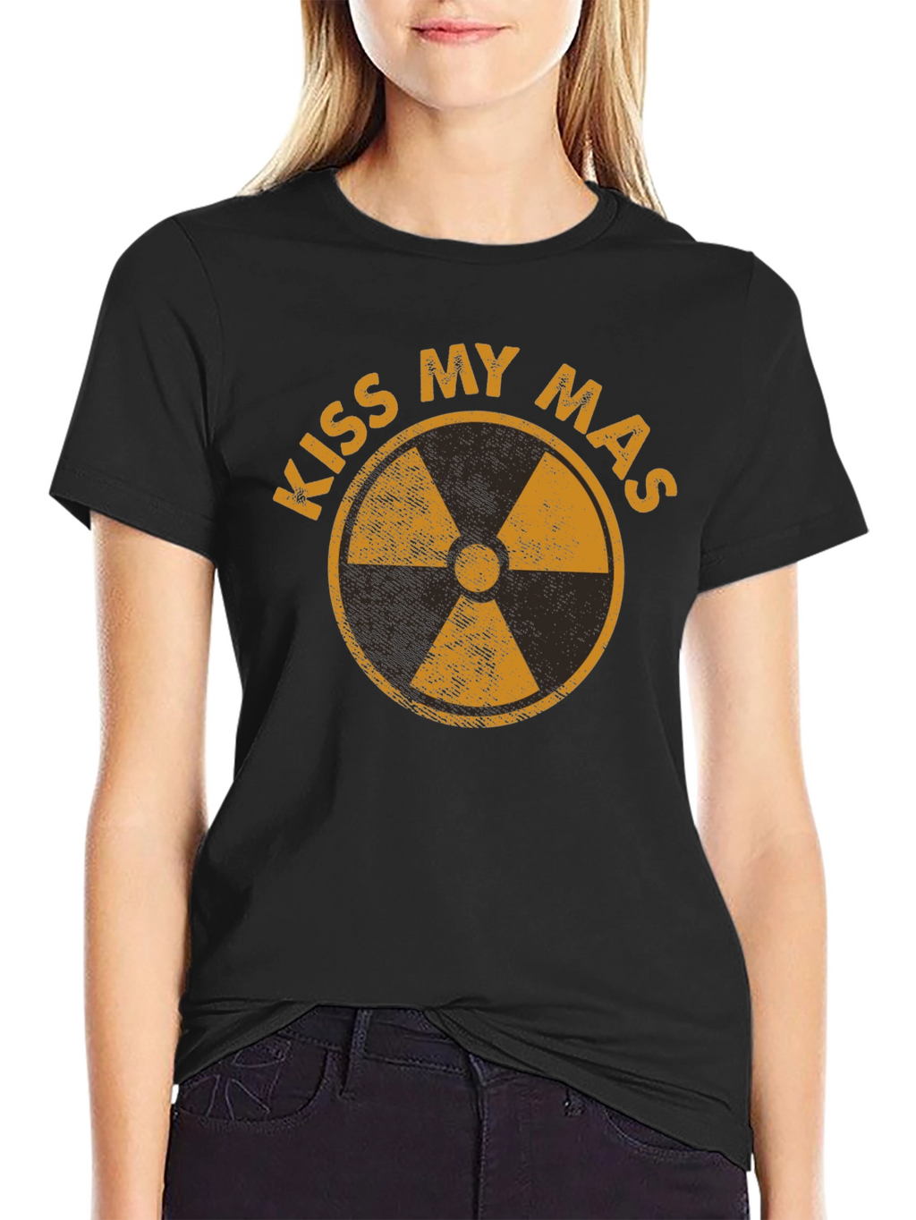 Kiss My Mass - Radioactive Symbol T-Shirt