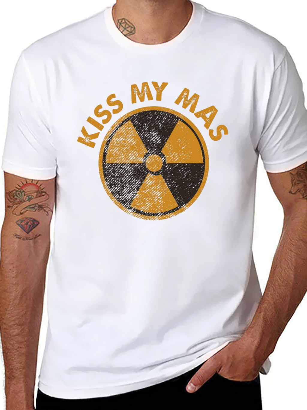 Kiss My Mass - Radioactive Symbol T-Shirt