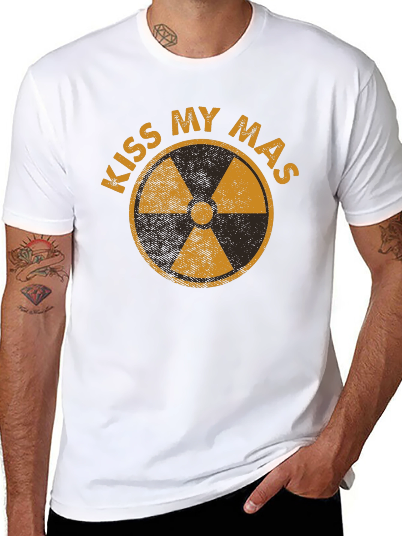 Kiss My Mass - Radioactive Symbol T-Shirt