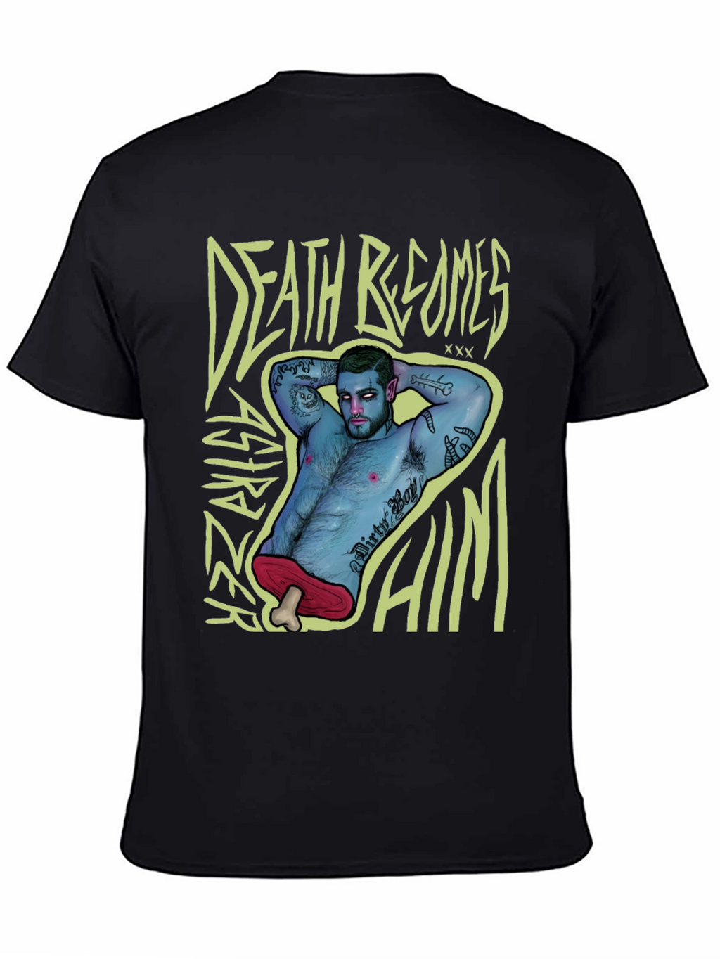 Death Becomes Him Graphic T-Shirt