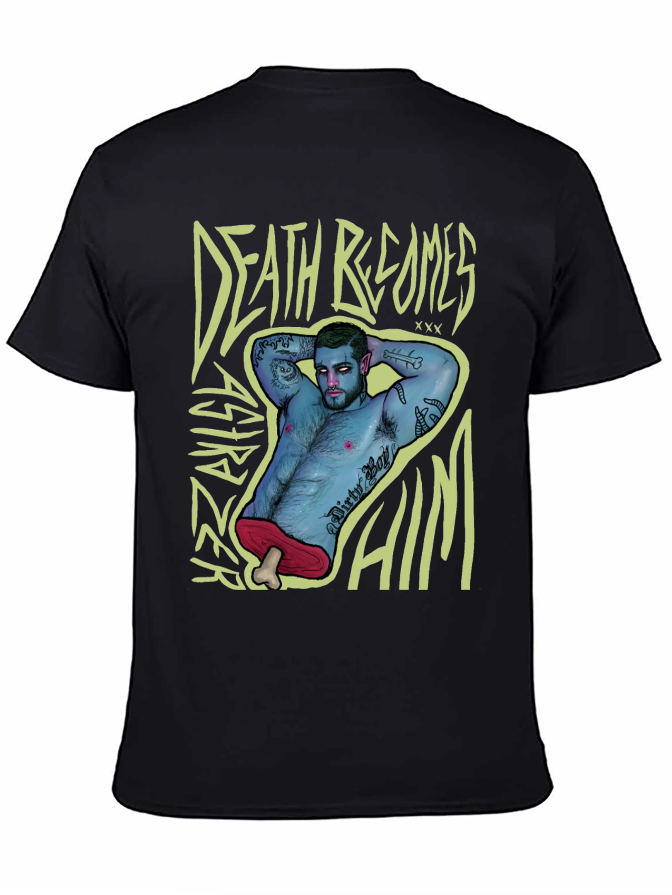Death Becomes Him Graphic T-Shirt