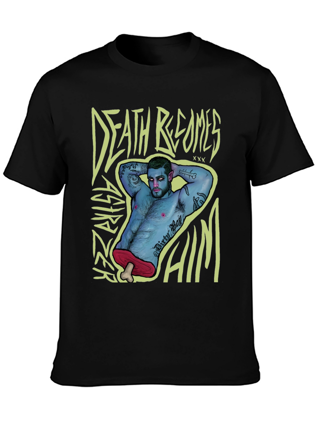 Death Becomes Him Graphic T-Shirt