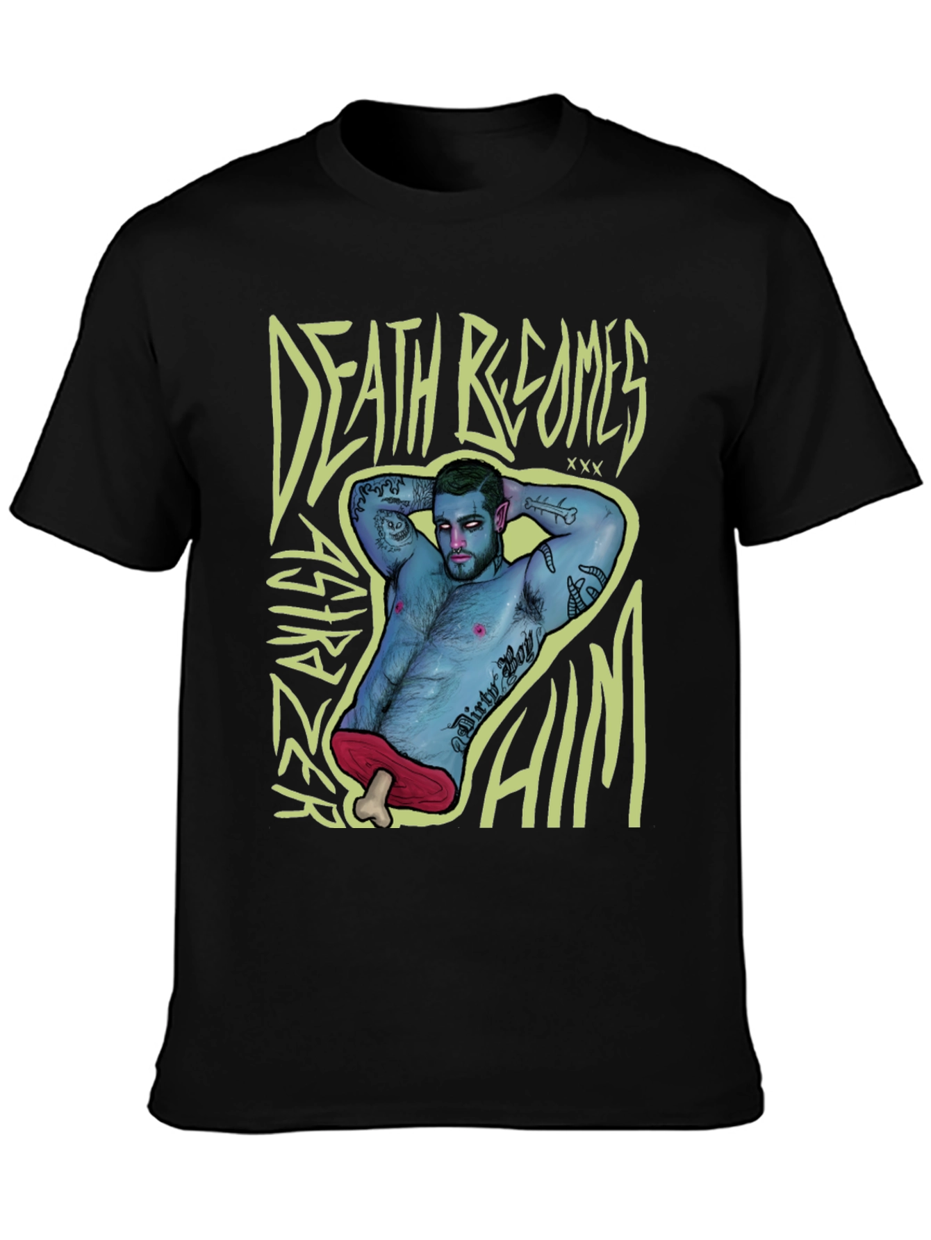 Death Becomes Him Graphic T-Shirt