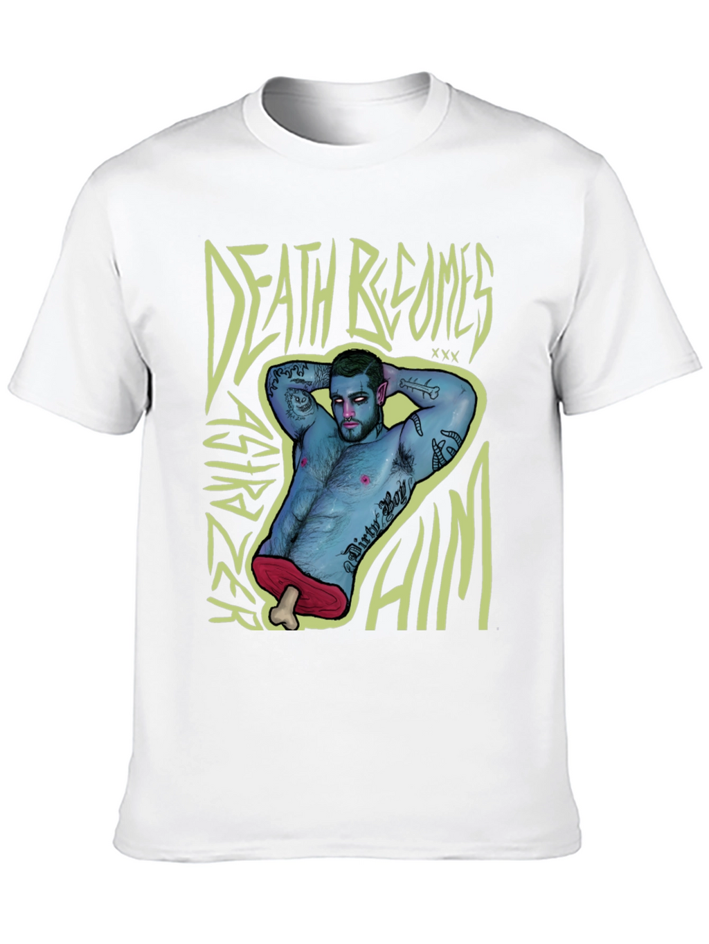Death Becomes Him Graphic T-Shirt