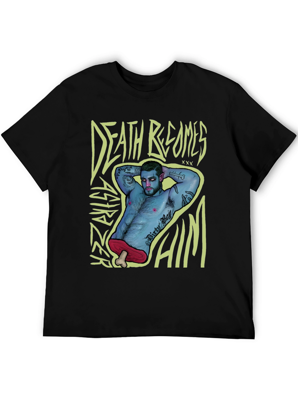 Death Becomes Him Graphic T-Shirt