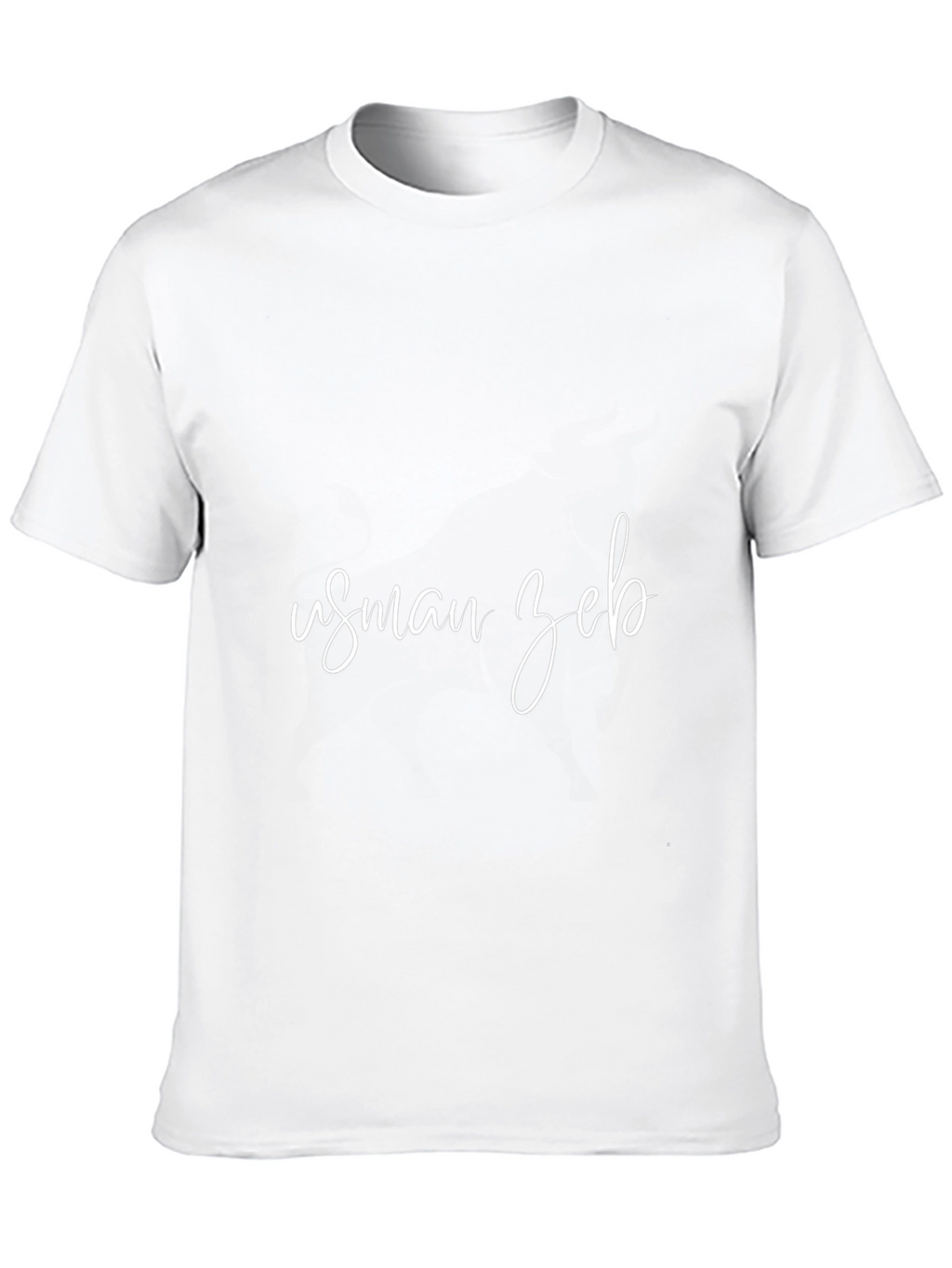Customizable Black T-Shirt - Add Your Name!