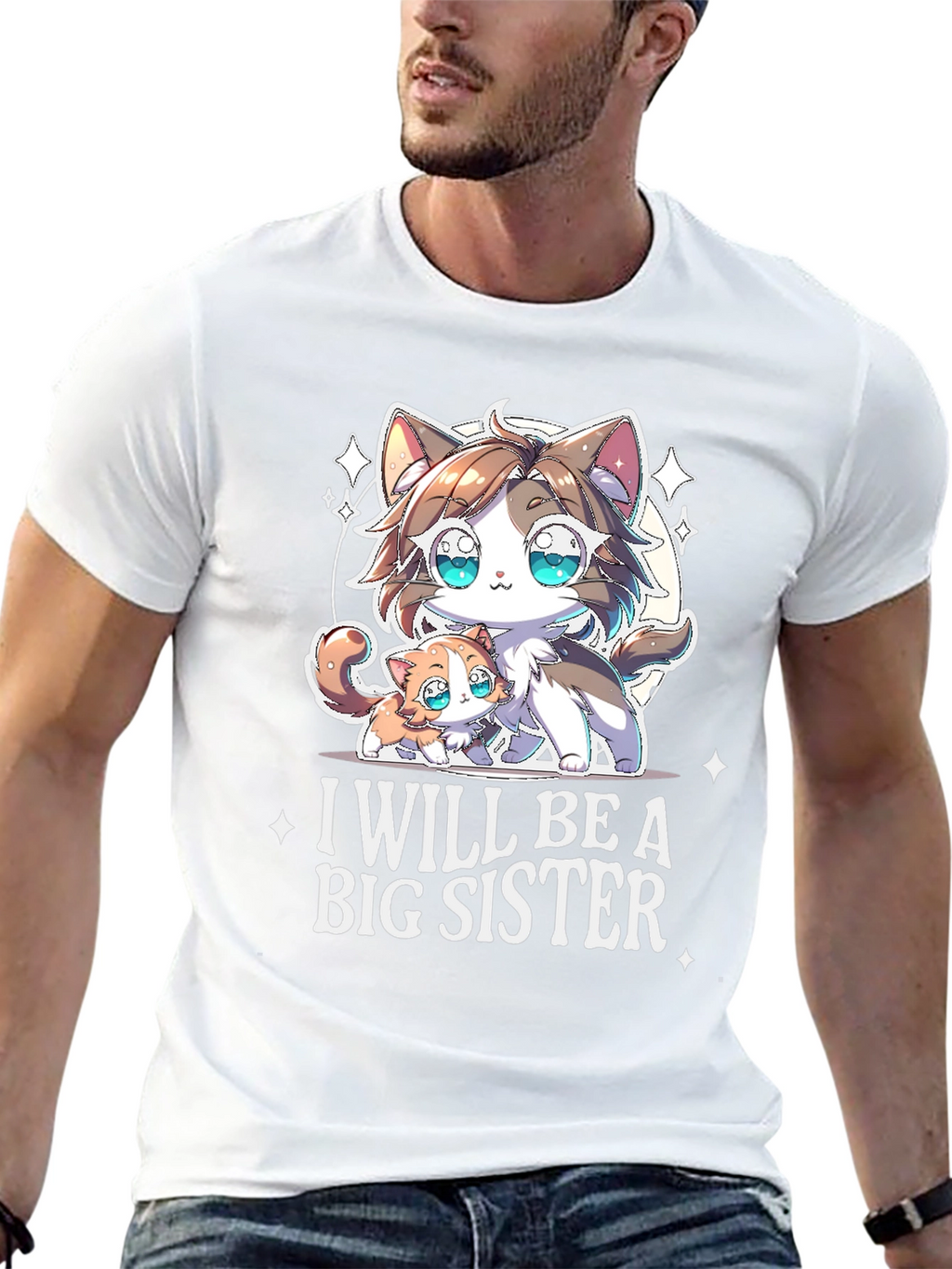 I Will Be A Big Sister T-Shirt