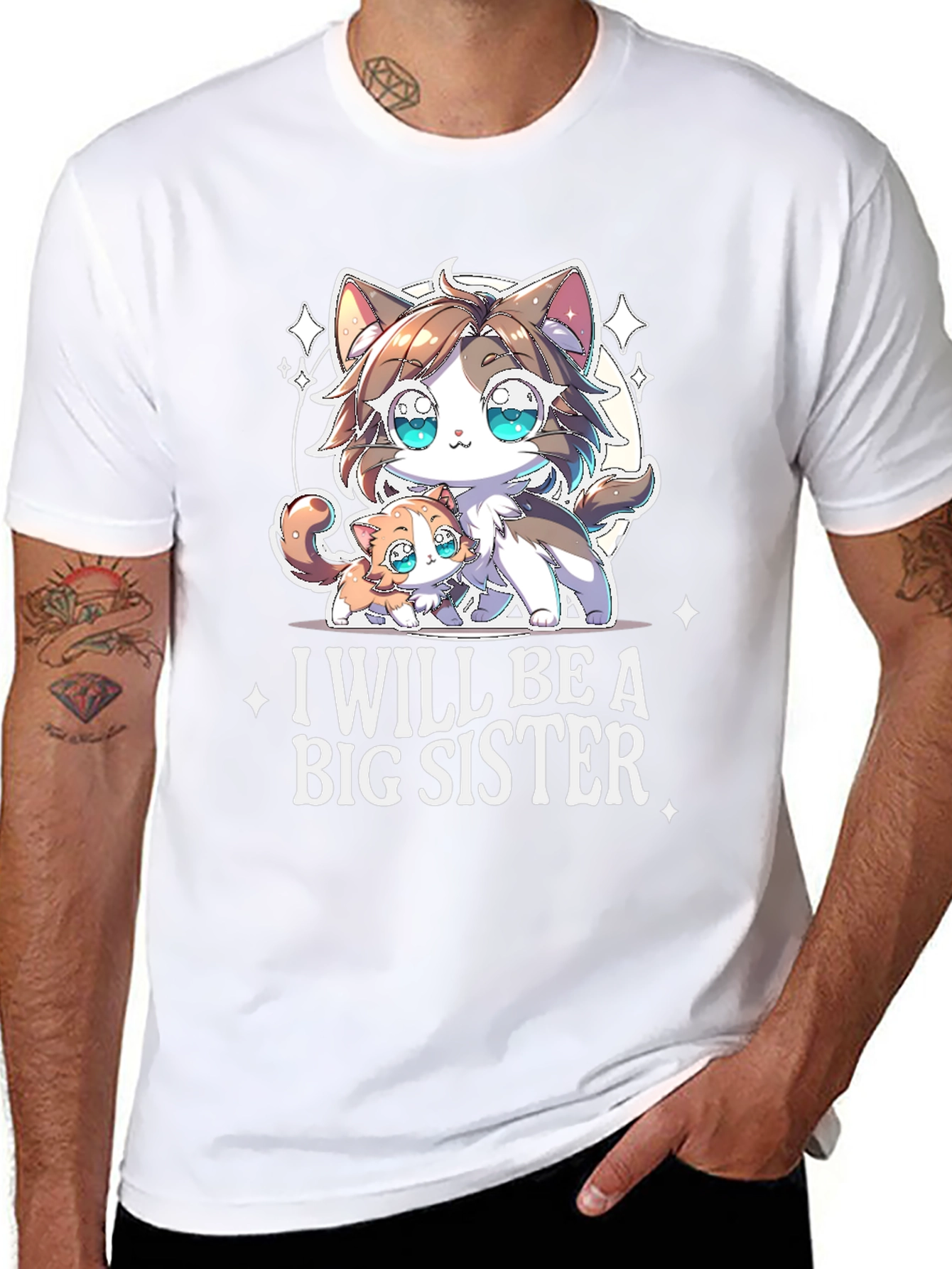 I Will Be A Big Sister T-Shirt