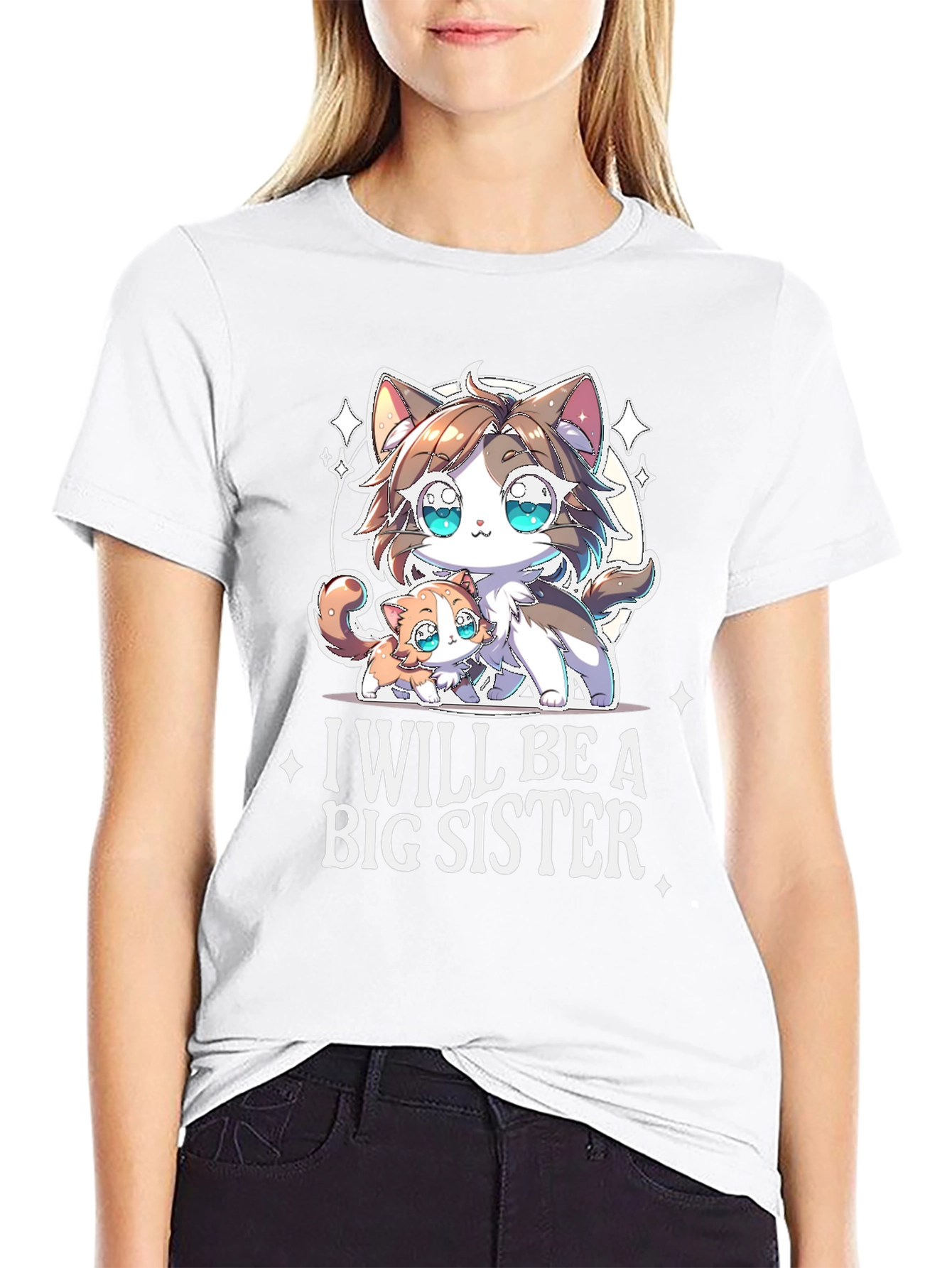 I Will Be A Big Sister T-Shirt