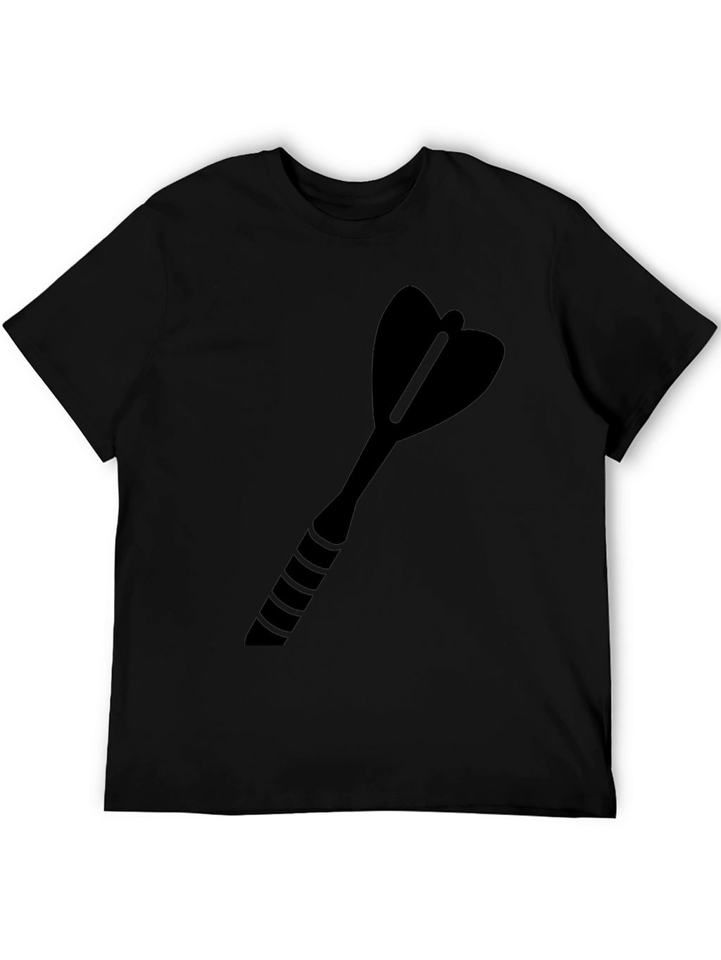 Dart Graphic Black Tee - Casual Comfort