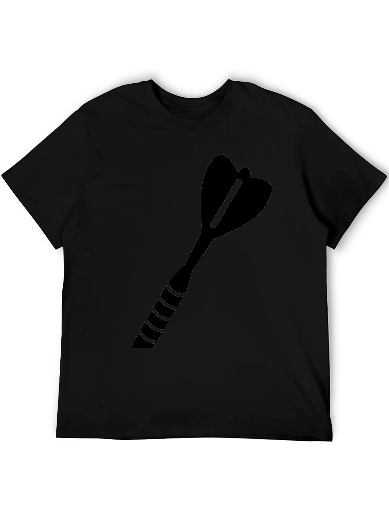 Dart Graphic Black Tee - Casual Comfort