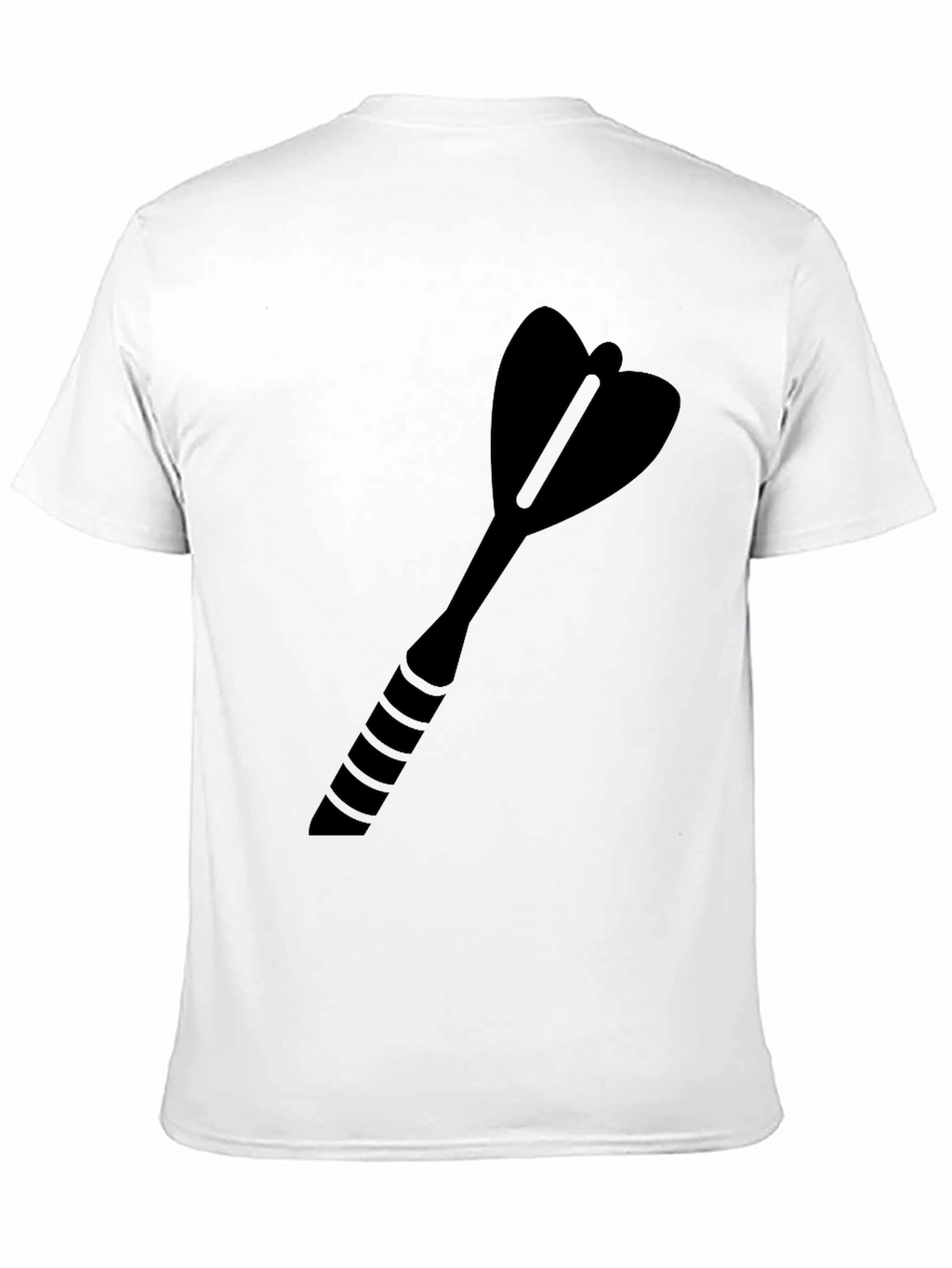 Dart Graphic Black Tee - Casual Comfort