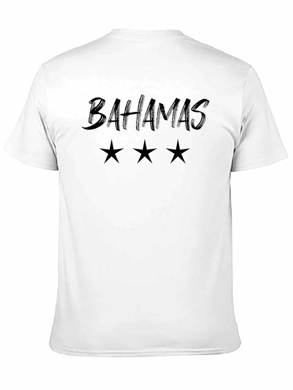 Bahamas Graphic T-Shirt - Black Cotton Tee