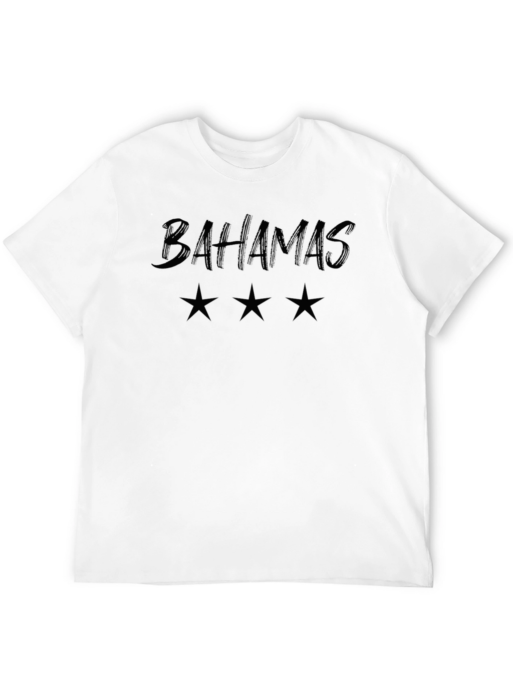 Bahamas Graphic T-Shirt - Black Cotton Tee