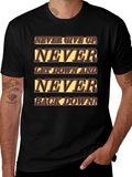 Never Give Up Graphic T-Shirt