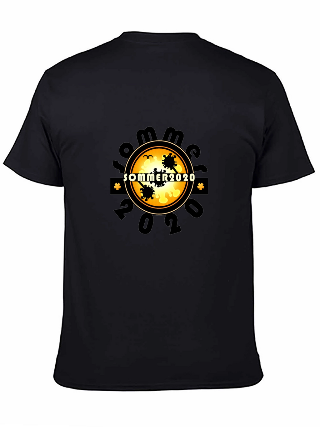 Summer 2020 Graphic Black T-Shirt