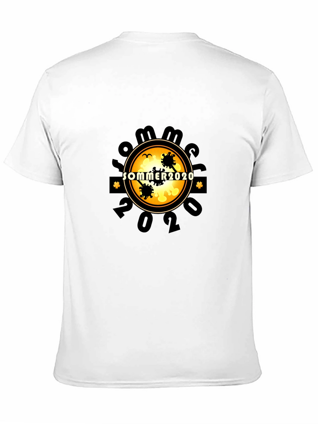 Summer 2020 Graphic Black T-Shirt