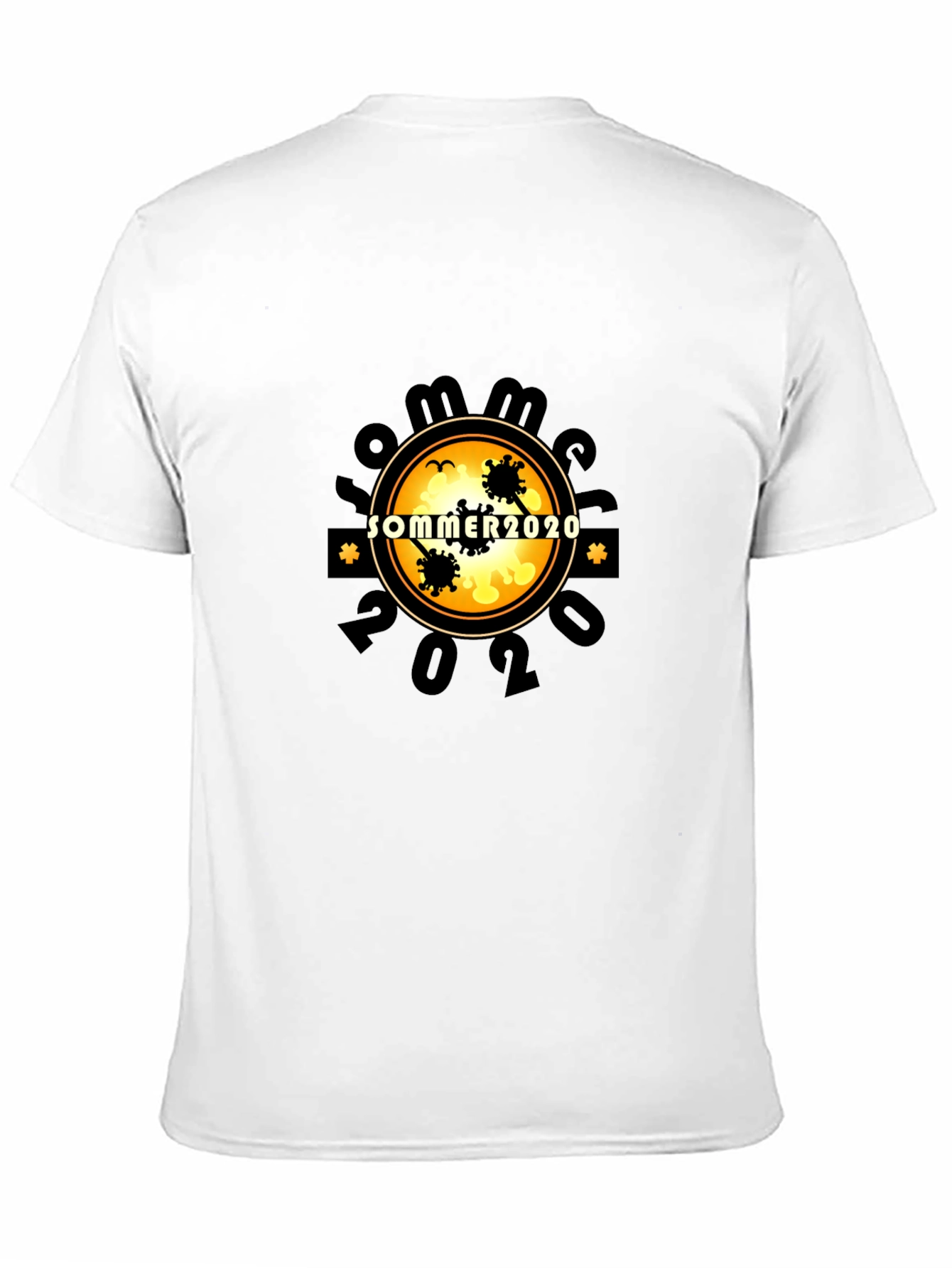 Summer 2020 Graphic Black T-Shirt