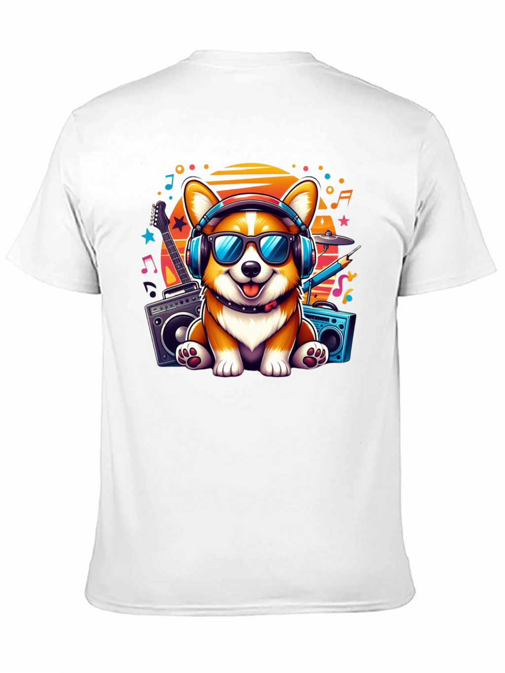 DJ Corgi Graphic Tee