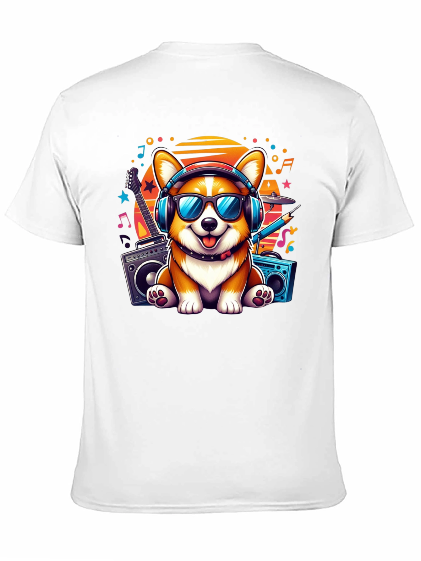 DJ Corgi Graphic Tee