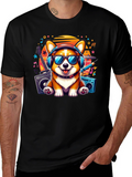 DJ Corgi Graphic Tee