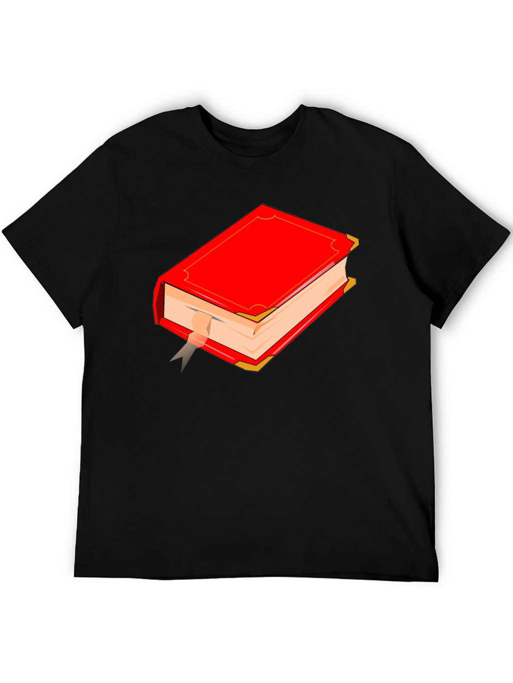 Red Book Graphic T-Shirt - Classic Novel Style