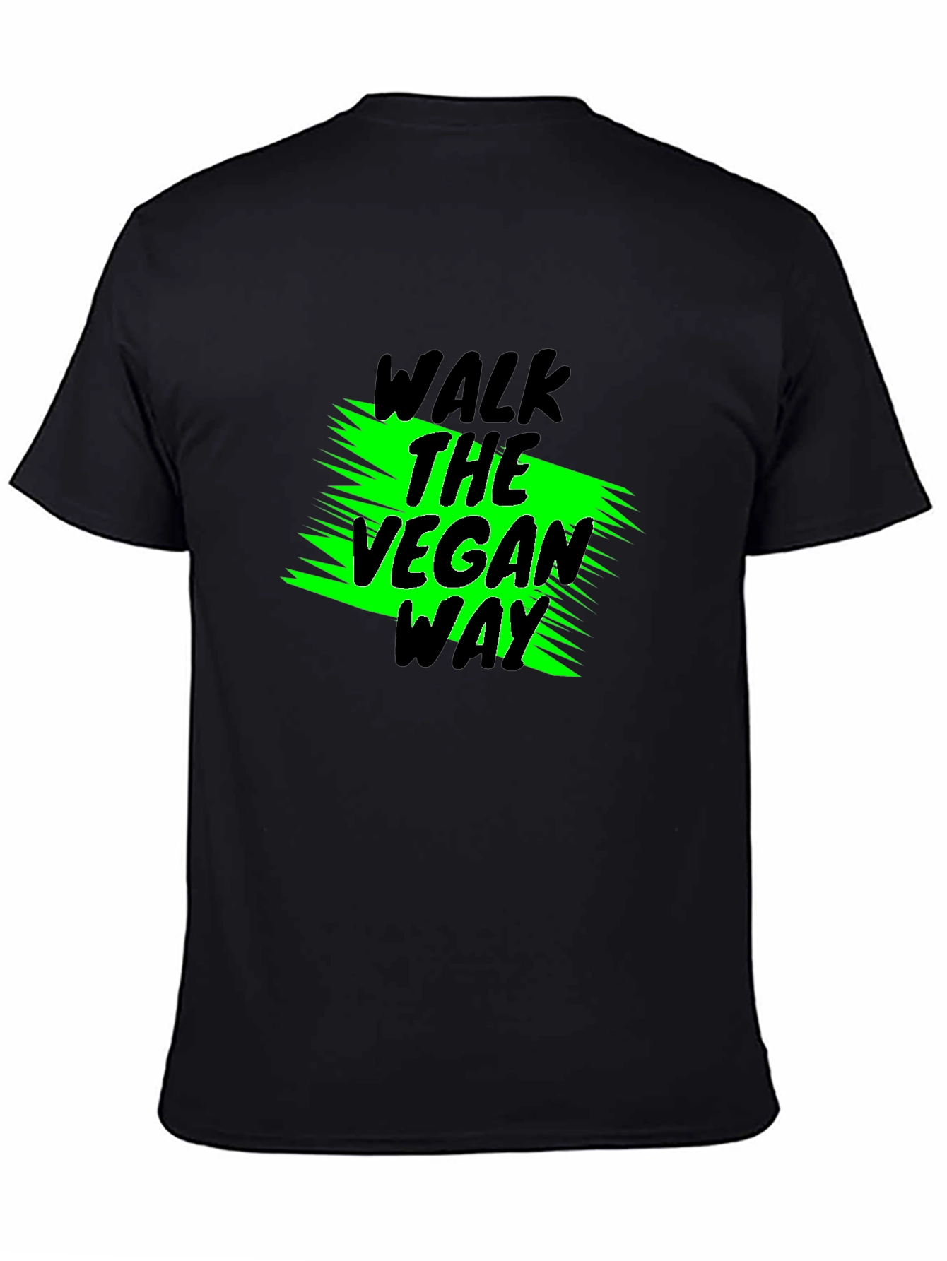 Vegan Way Graphic Tee - Black T-Shirt