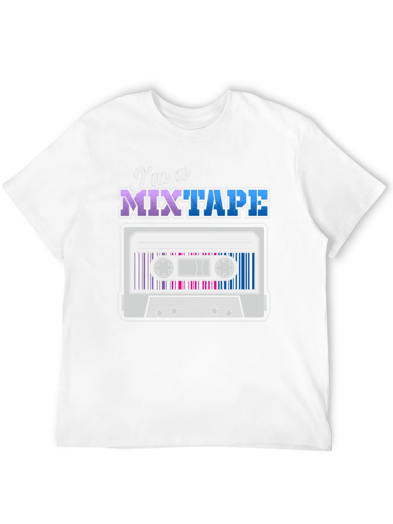 Mixtape Graphic T-Shirt - Retro Cassette Tape Design