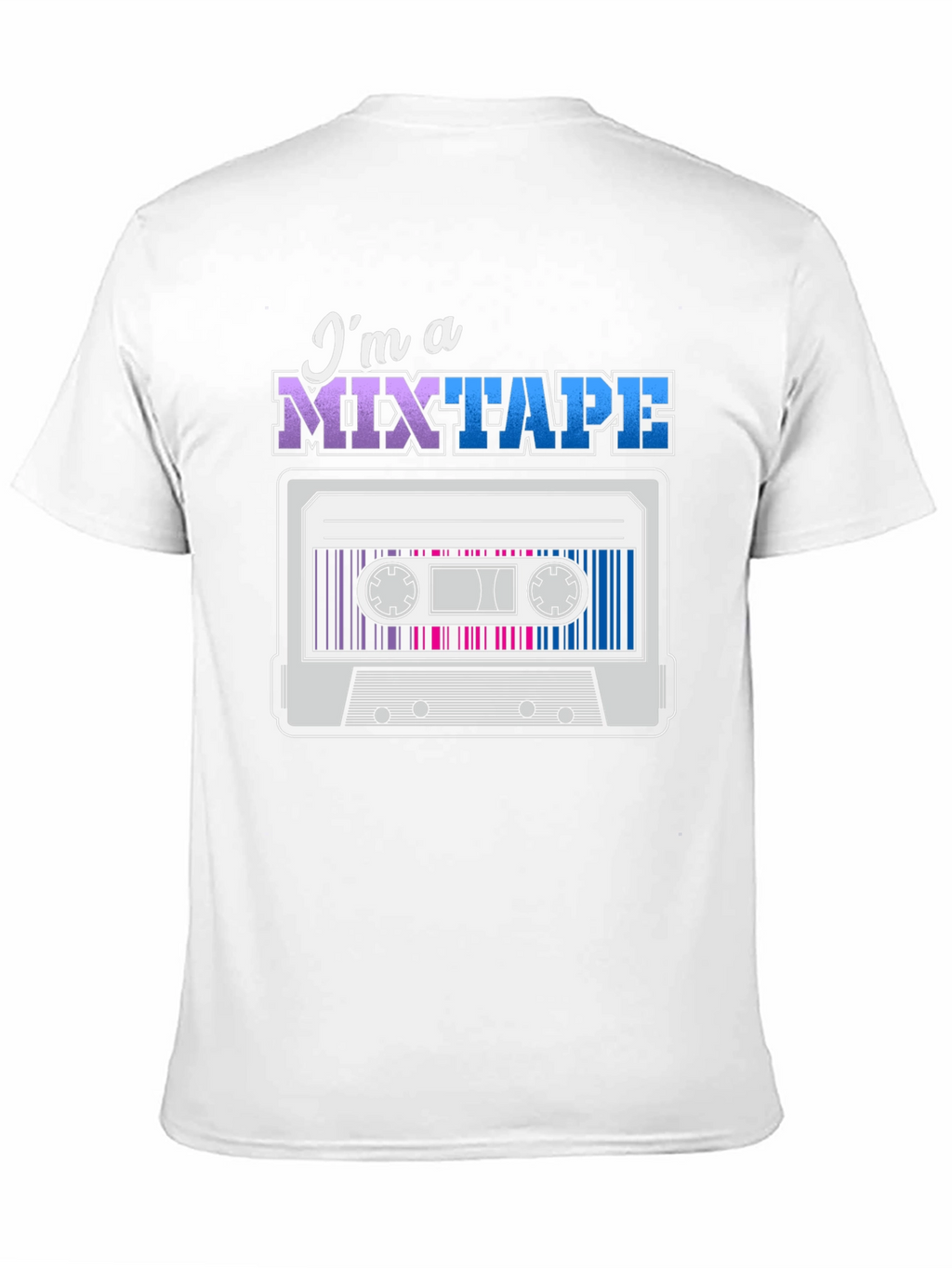 Mixtape Graphic T-Shirt - Retro Cassette Tape Design