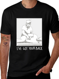 Funny Ive Got Your Back Graphic Tee - Black