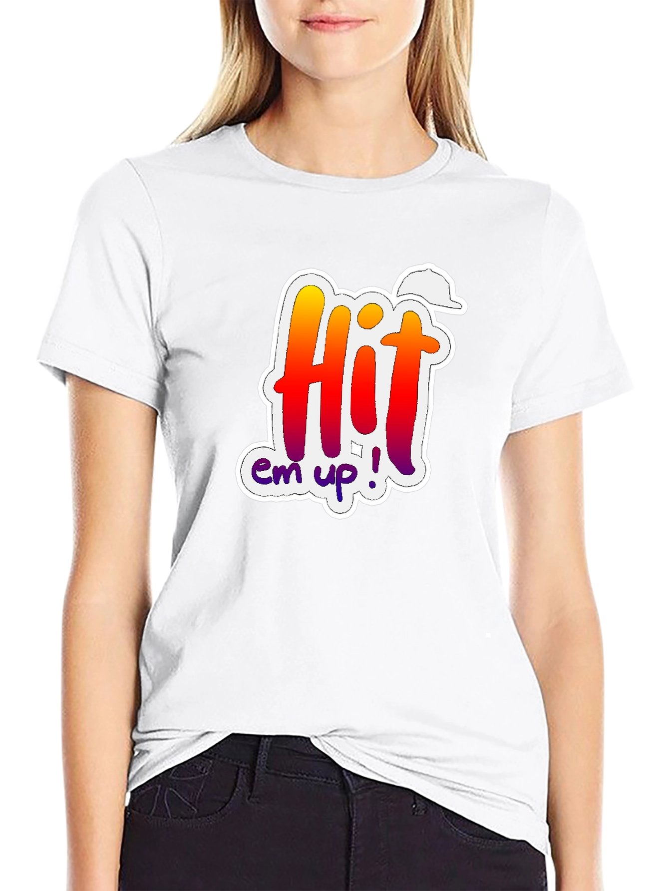Hit Em Up Graphic T-Shirt